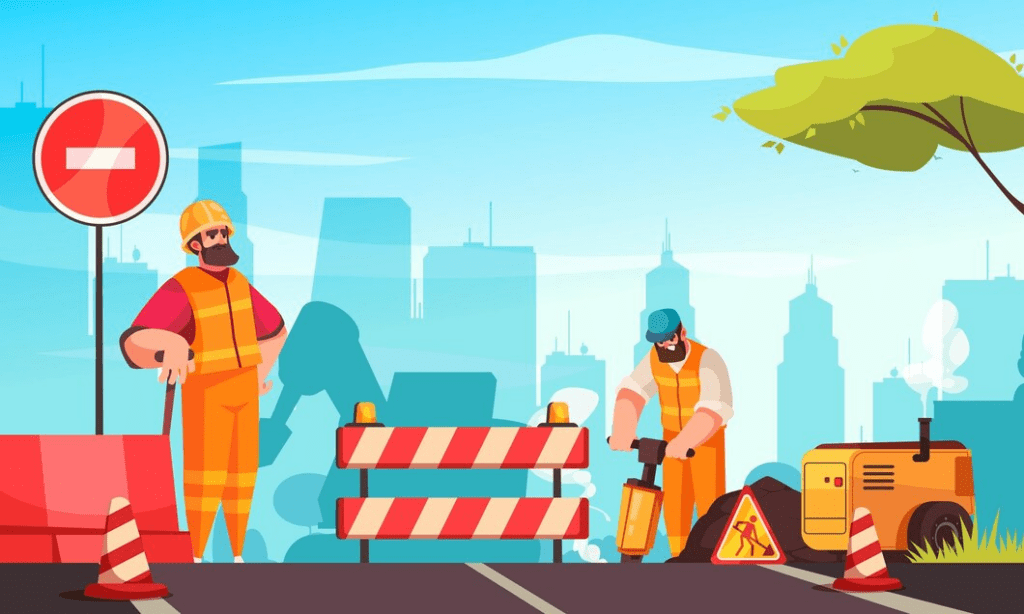 Securitatea în construcția de drumuri: standarde și practici 3 Securitatea în construcția de drumuri: standarde și practici 2